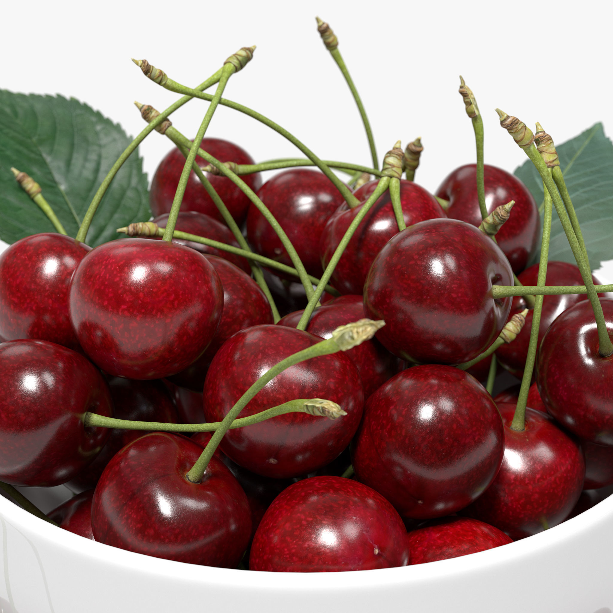 Cherries 3D model_5