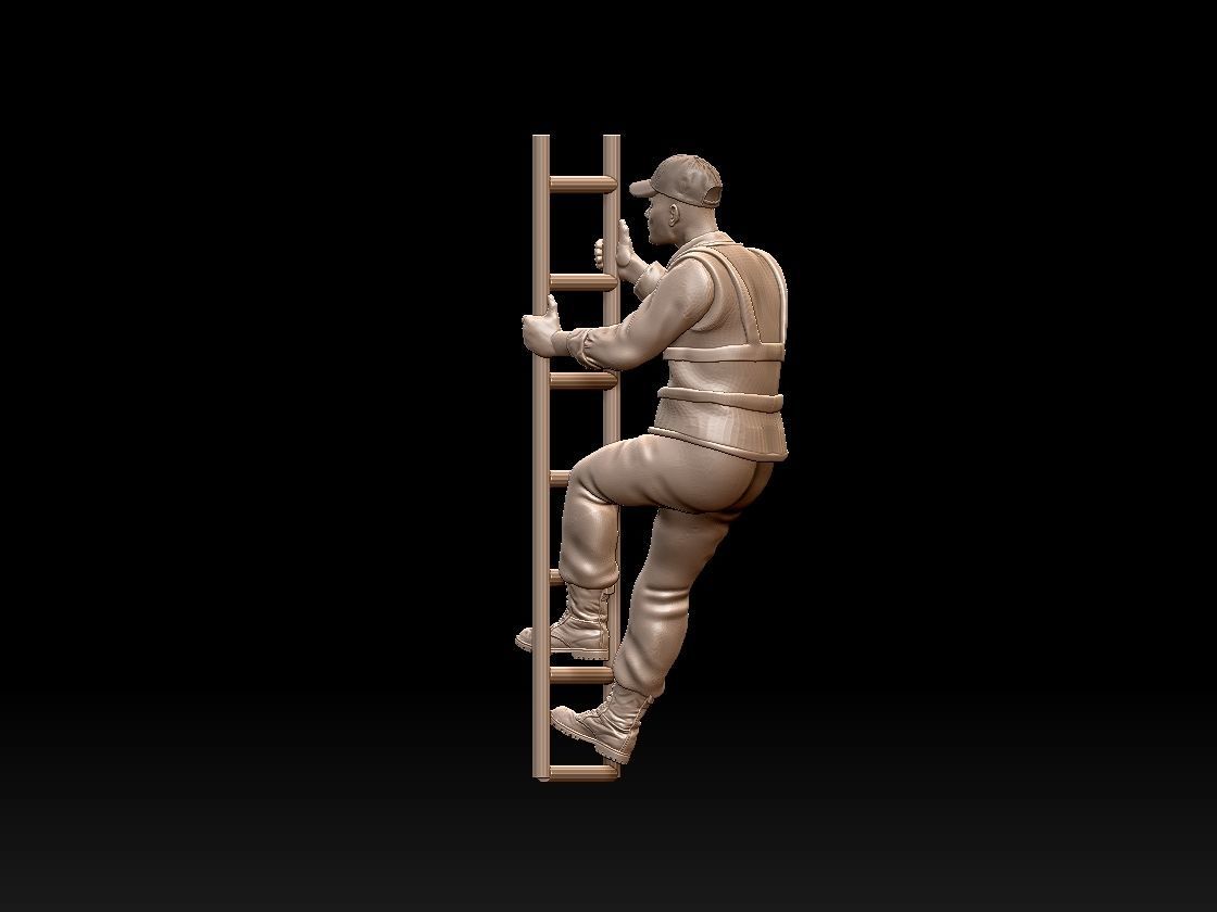 staff railroad  3D print model_4