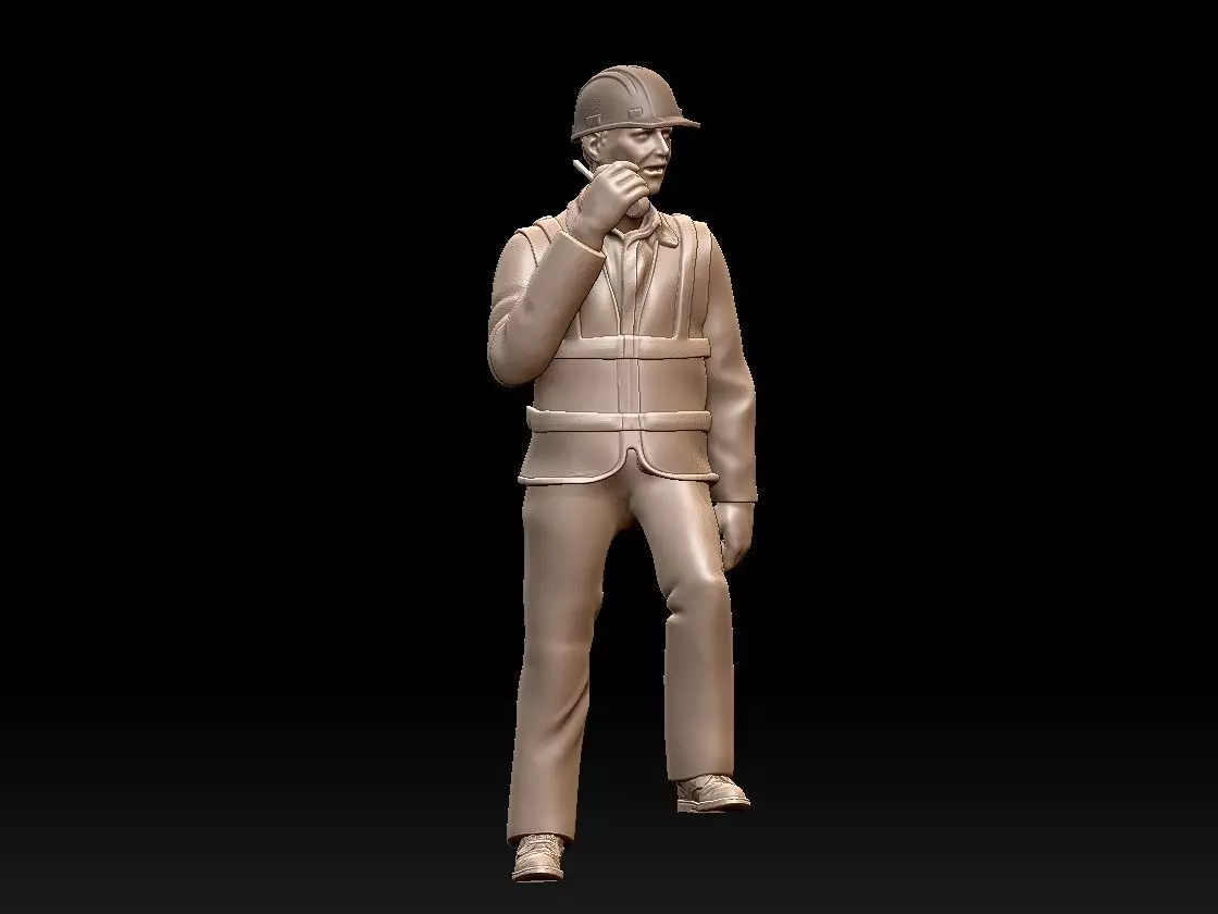 staff railroad 3D print model