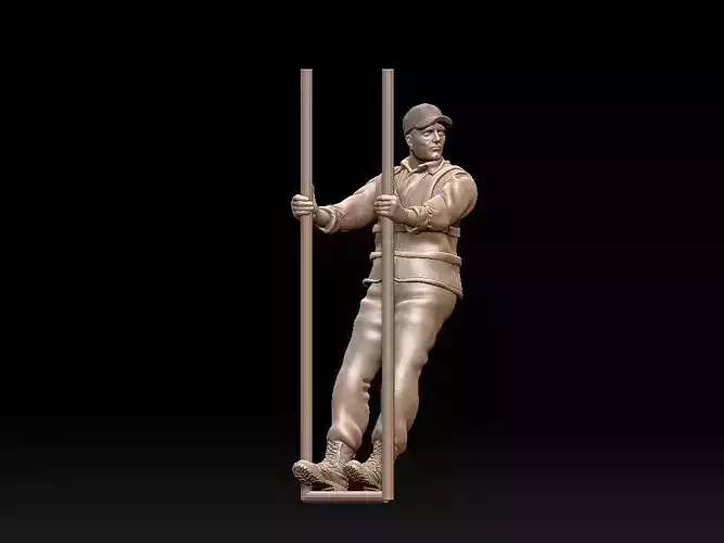 staff railroad 3D print model