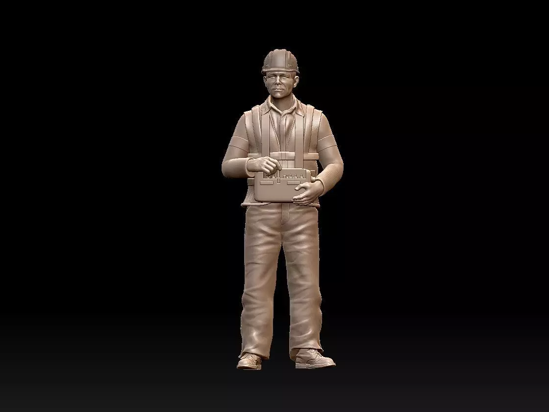 staff railroad 3D print model