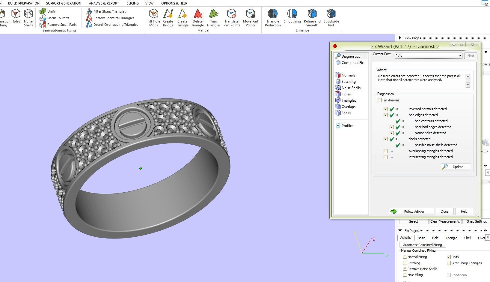 Wedding rings Love Collection All Sizes 05 3D print model_7