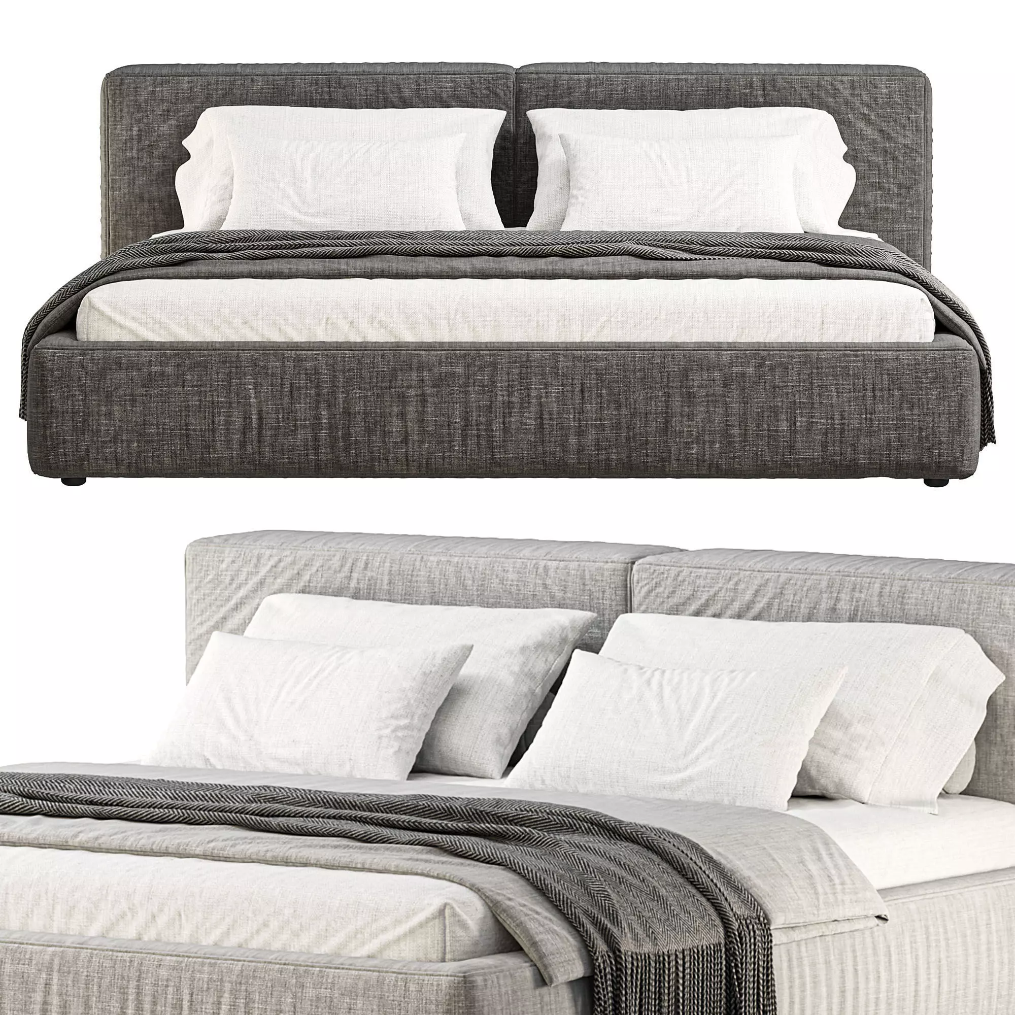 Boca Navi Bed By Boca Room 3D model