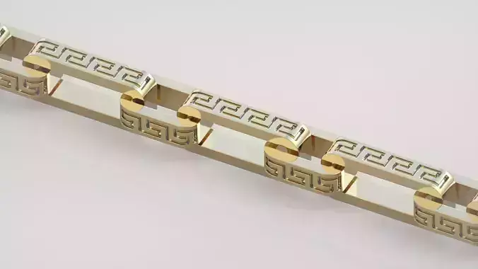 Bracelet model 3D printable model 0035-13