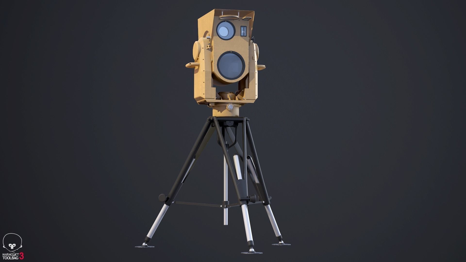 Boeing Compact Laser Weapon 3D model_1