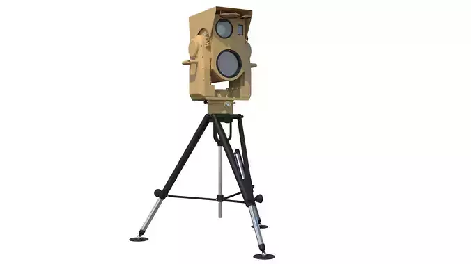 Boeing Compact Laser Weapon 3D model