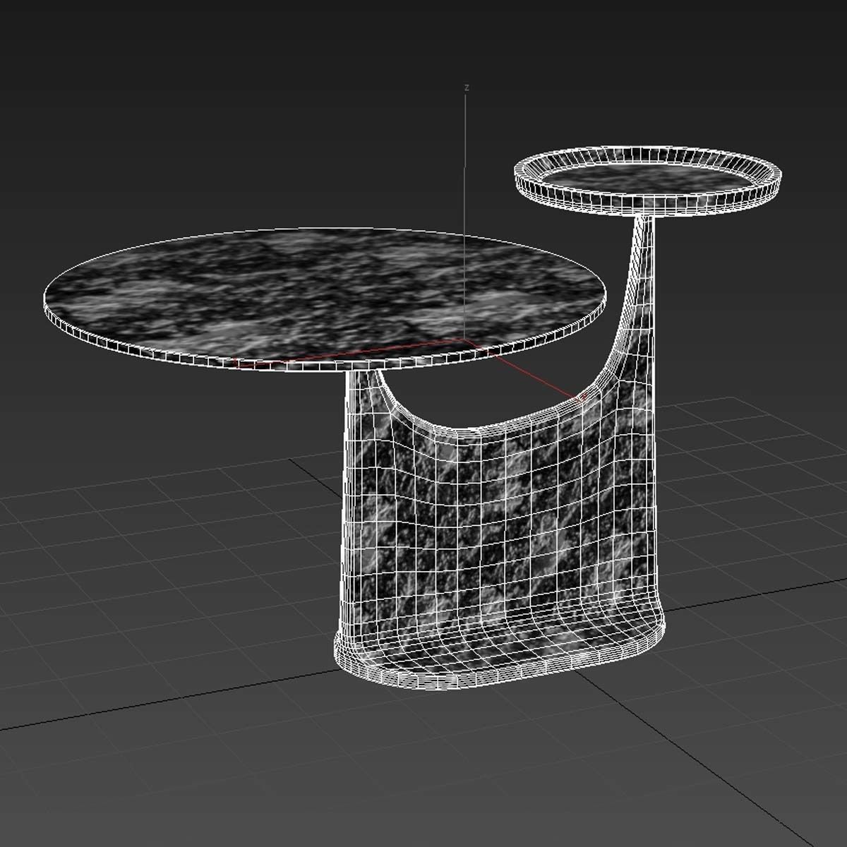 REFRACTORY Tallow Occasional Table R Huges 3D model_5