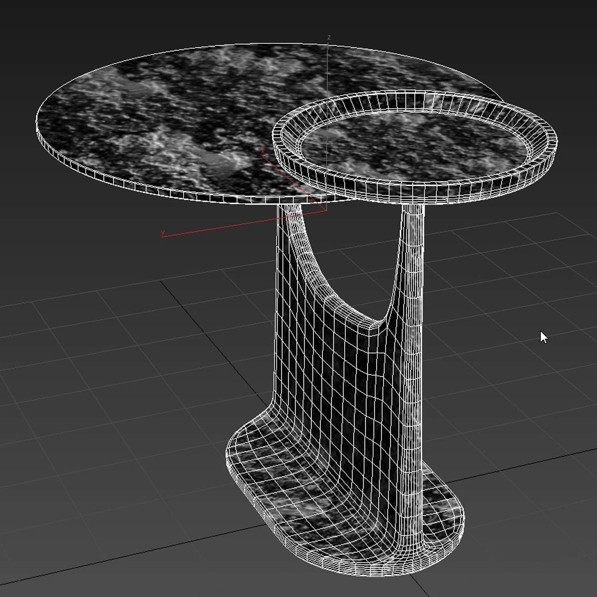 REFRACTORY Tallow Occasional Table R Huges 3D model_6