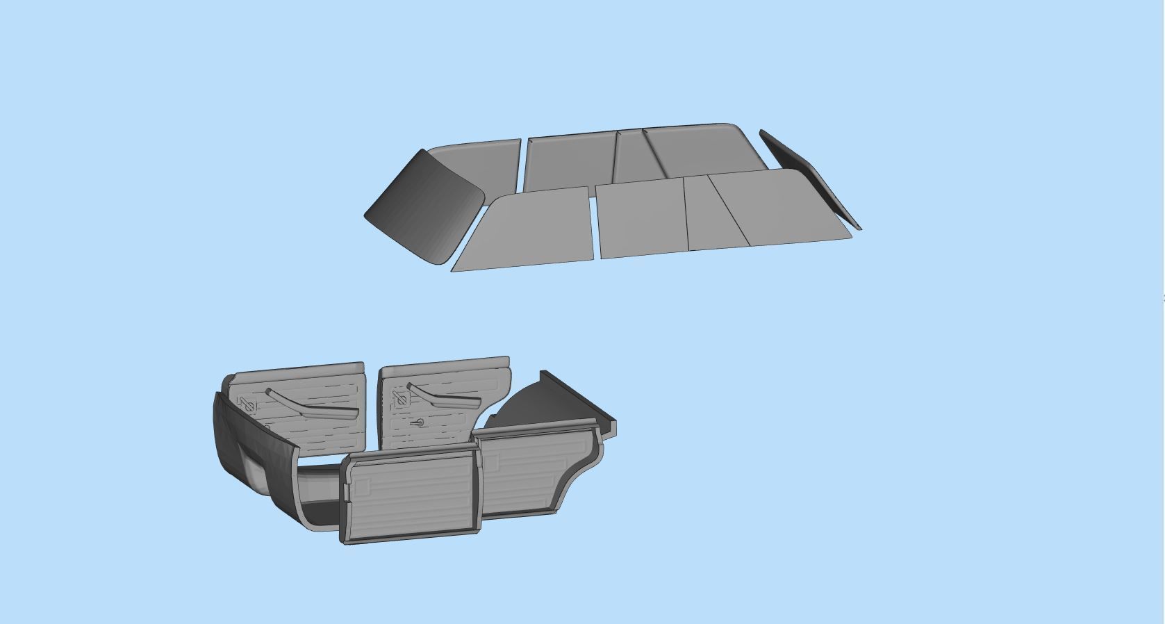 Ghostbusters Ecto Lada Riva Nova Scale Car Model Kit 3D print model_12