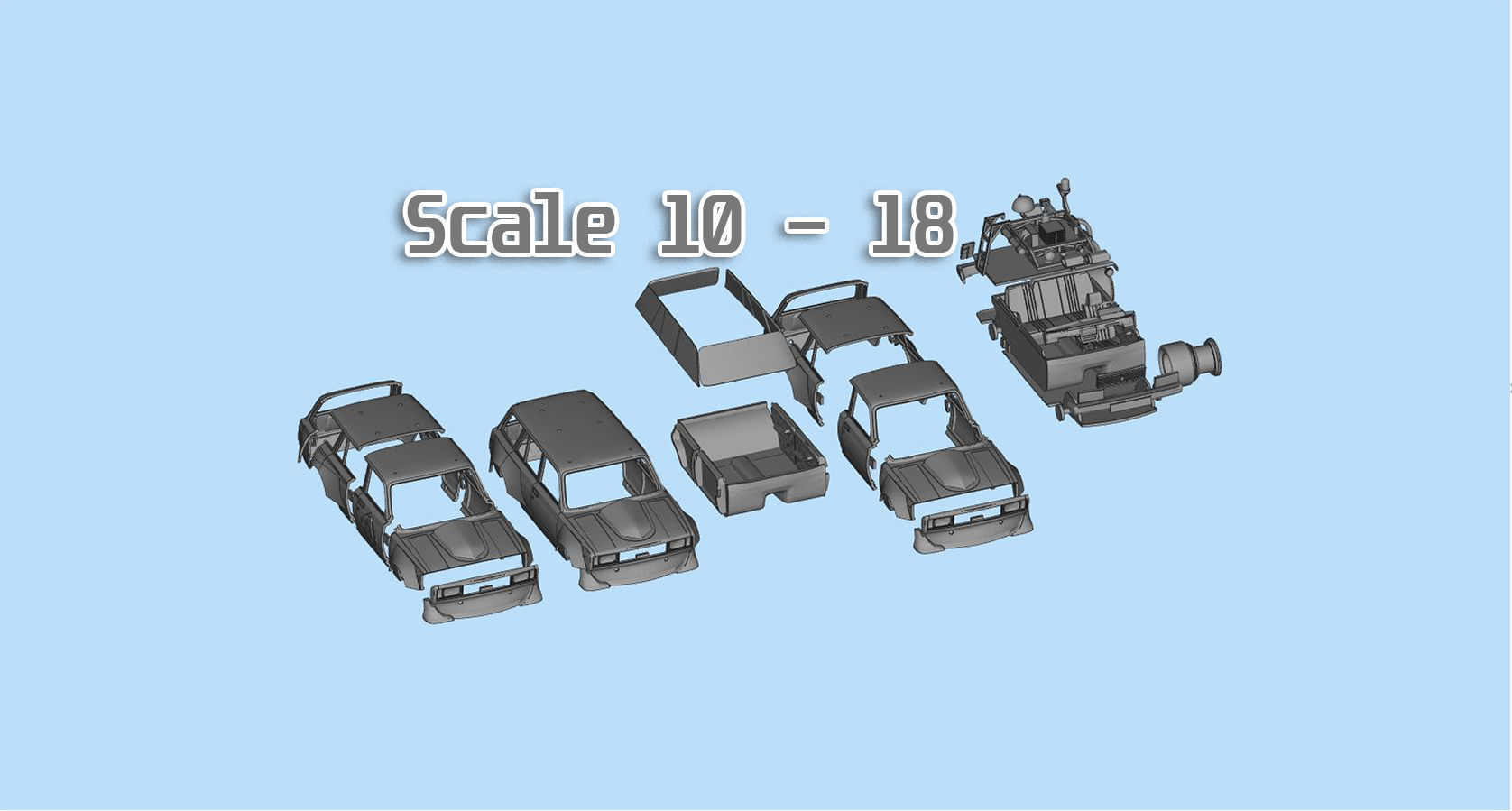 Ghostbusters Ecto Lada Riva Nova Scale Car Model Kit 3D print model_3