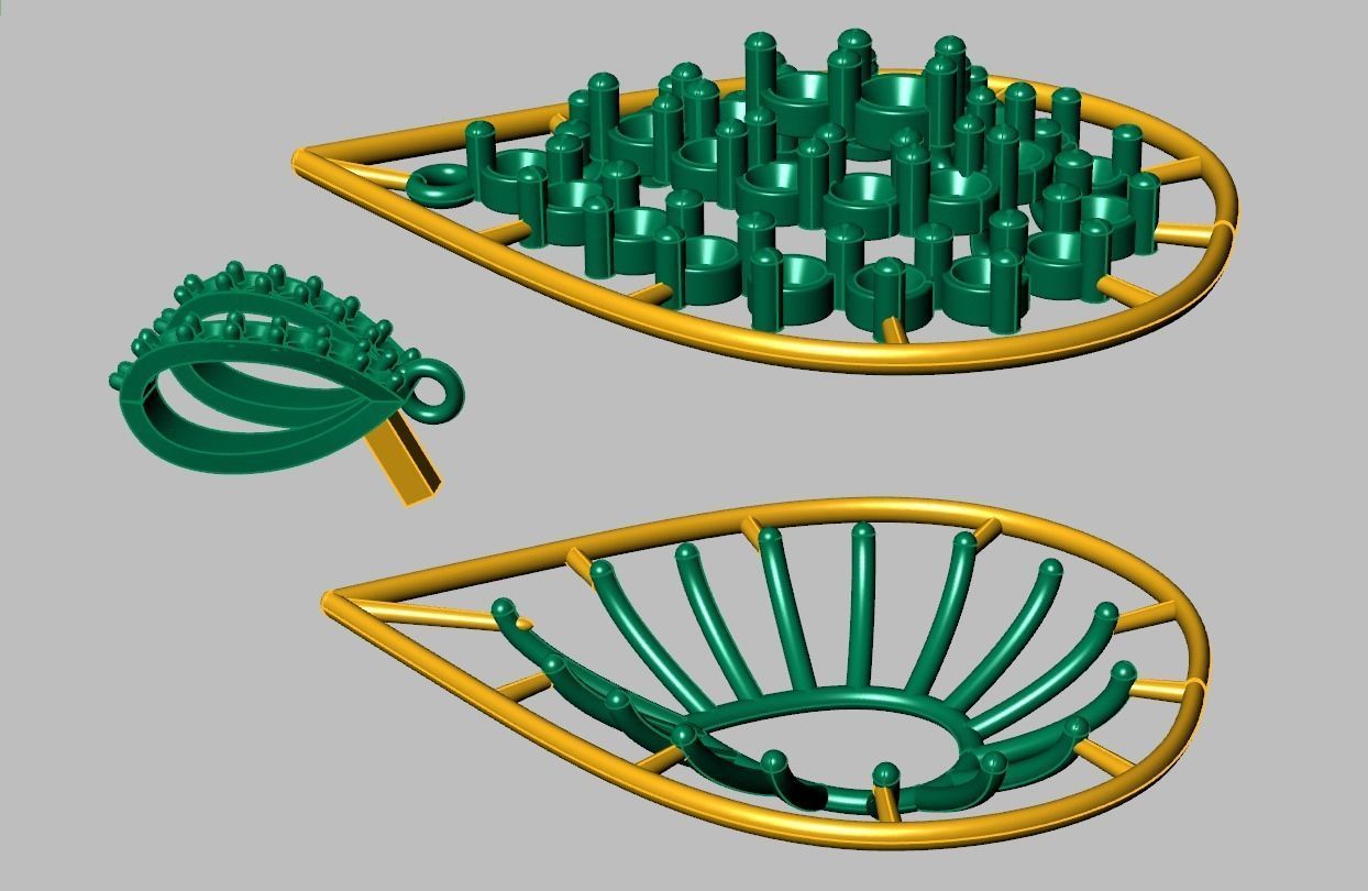 Pendant model 3D 0263 printable model7 3D print model_12