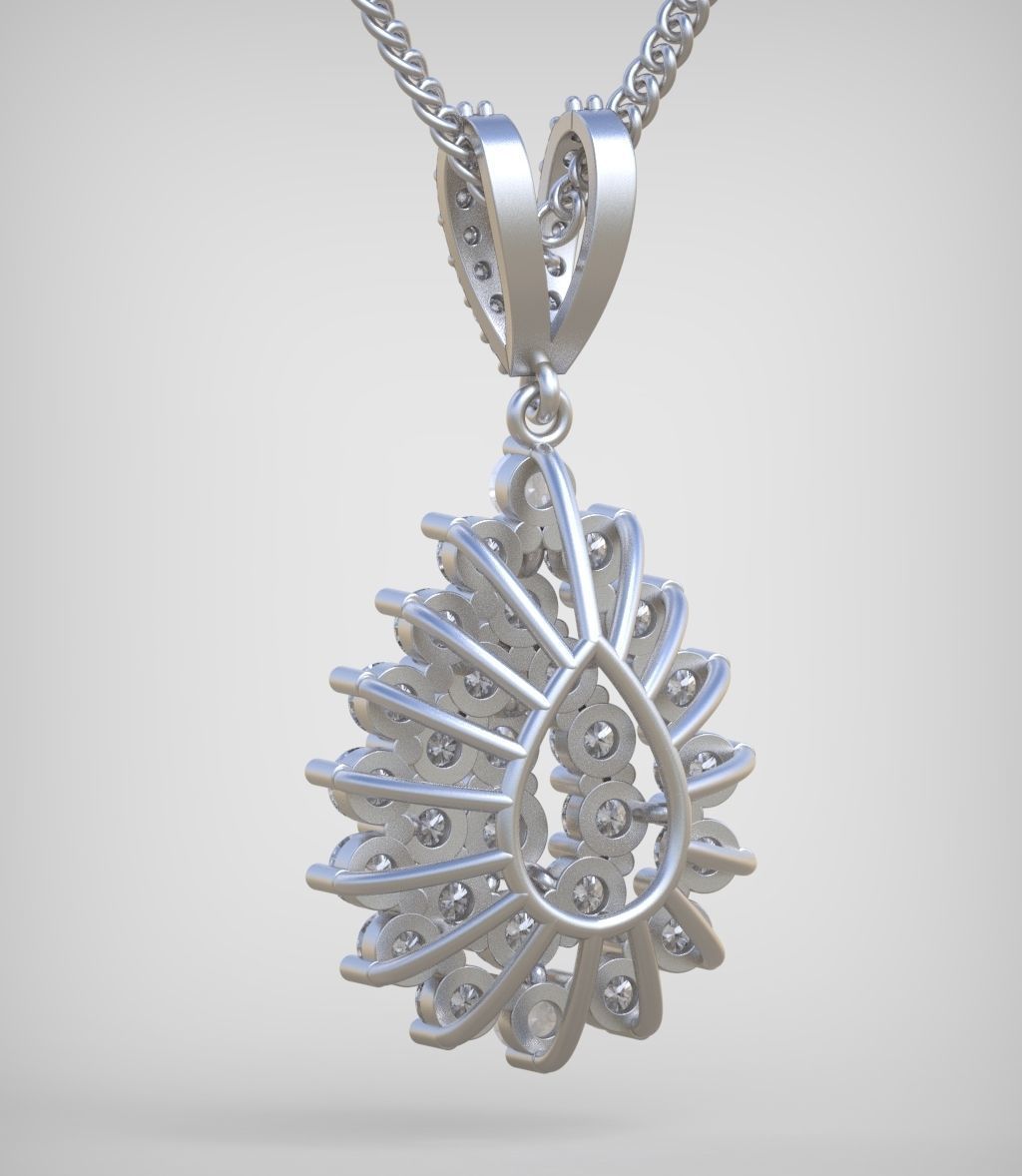 Pendant model 3D 0263 printable model7 3D print model_5