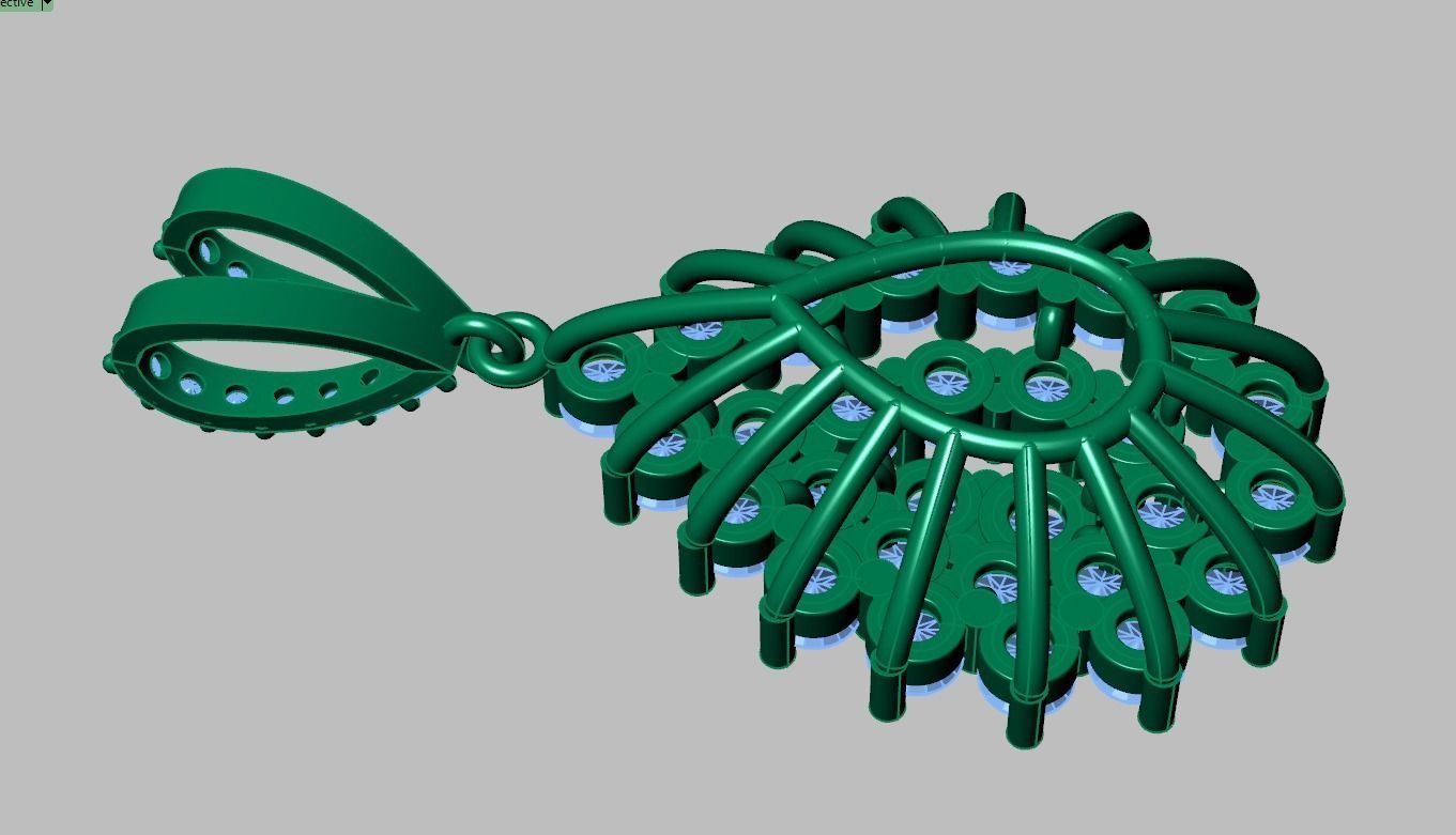 Pendant model 3D 0263 printable model7 3D print model_11