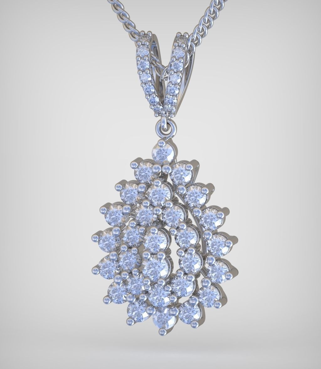 Pendant model 3D 0263 printable model7 3D print model_1