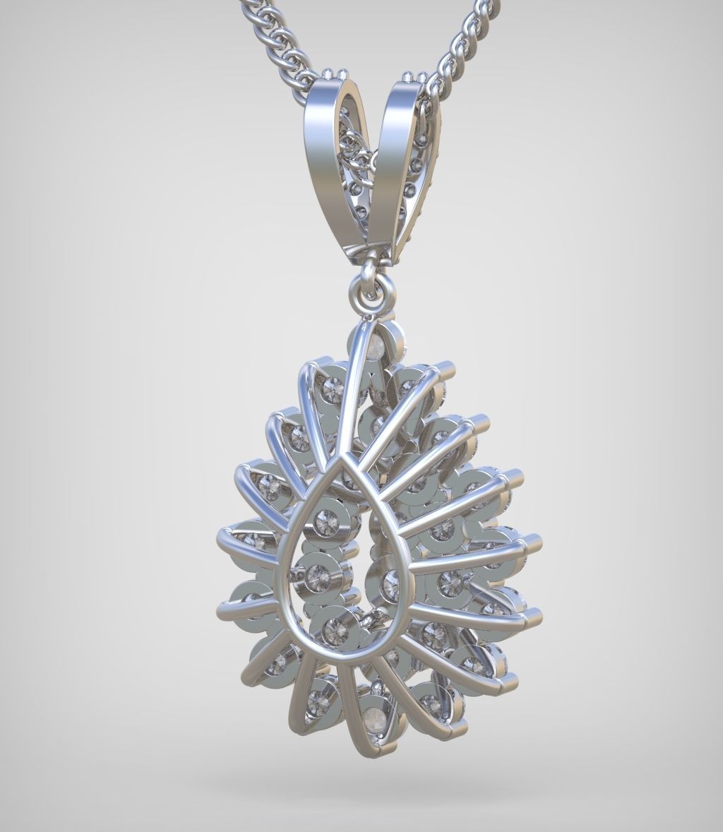 Pendant model 3D 0263 printable model7 3D print model_7