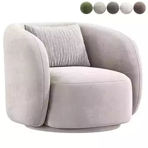  Poole Swivel Lounge Chair By Poly Bark