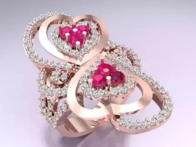 Heart Ring - Womens Rings - N2393