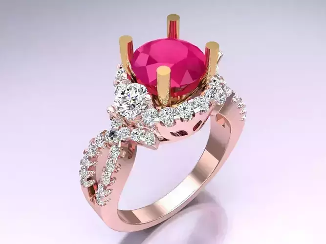 Diamond Ring - Womens Rings - N2396