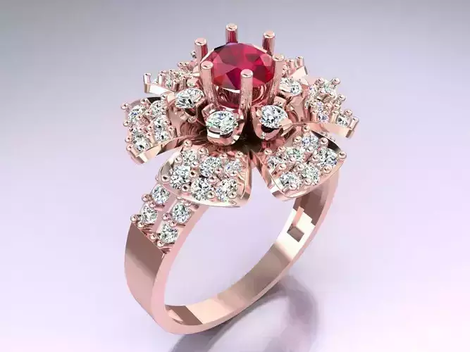 Diamond Ring - Womens Rings - N3203