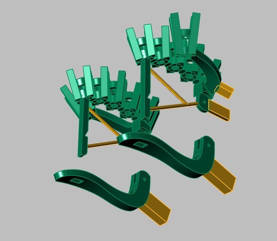 Earring model 0357 3D printable model 3D print model_13