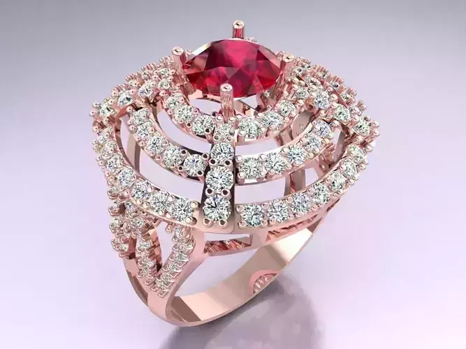 Diamond Ring - Womens Rings - N3351