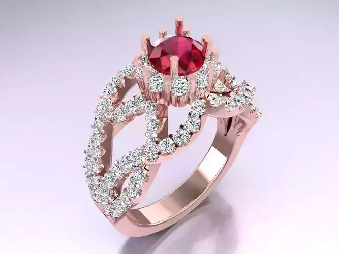 Diamond Ring - Womens Rings - N3367