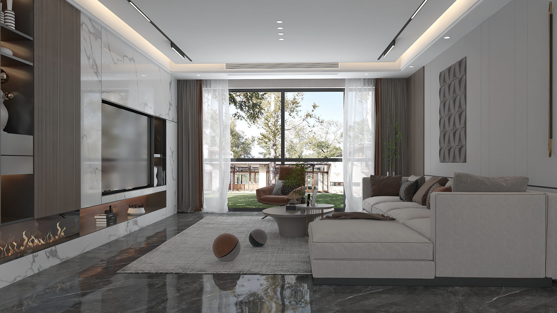 Modern Interior Design 04 3D model_3