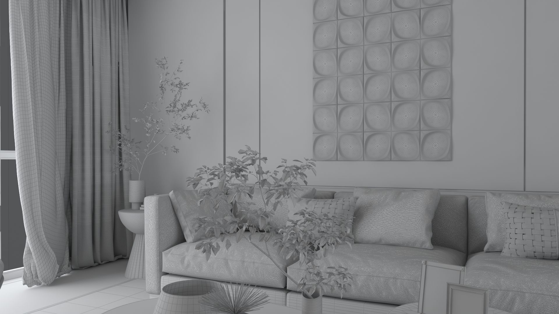 Modern Interior Design 04 3D model_8