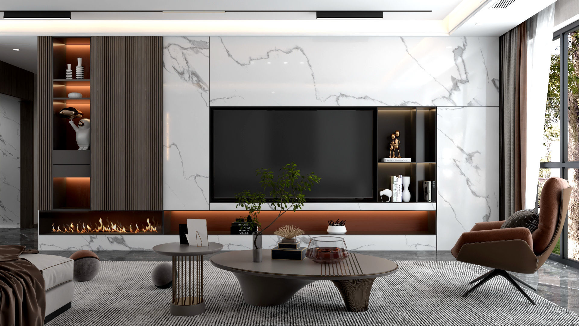 Modern Interior Design 04 3D model_2