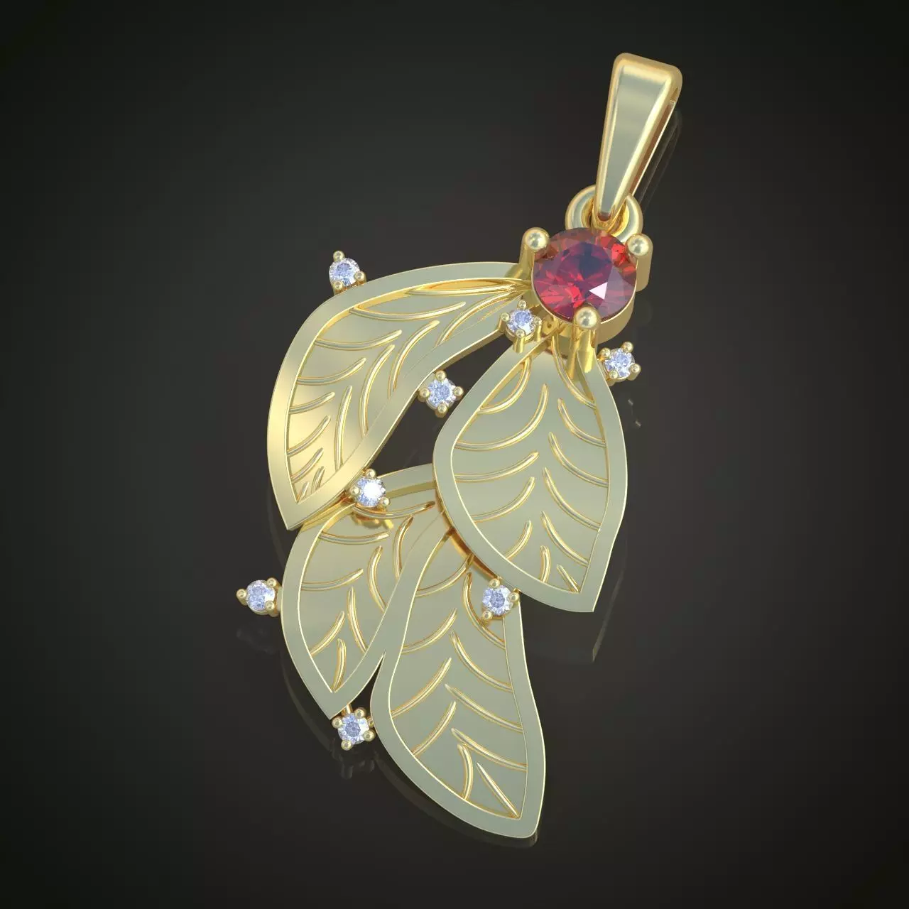 Pendant model 3D 0221 printable model Free 3D print model