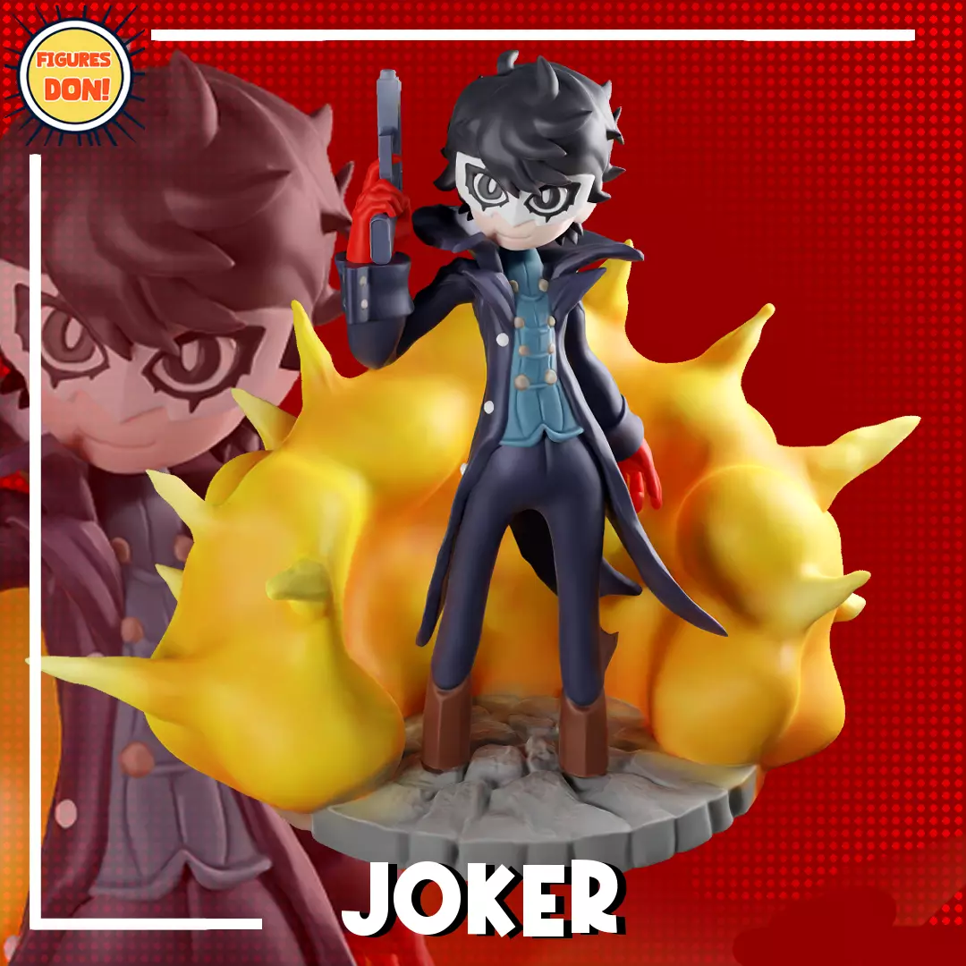 Joker - Persona 5 Tactica 3D print model