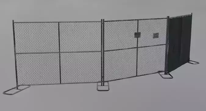 Construction Site Fence