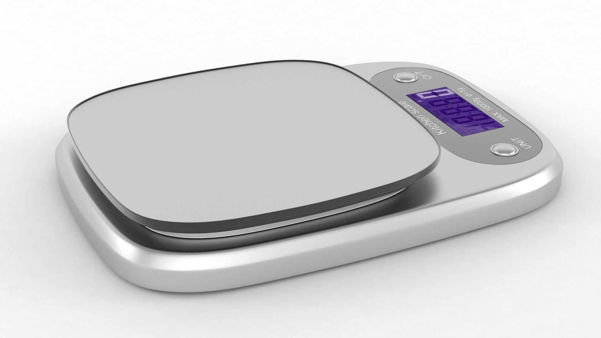 Kitchen Scale 3D model_4