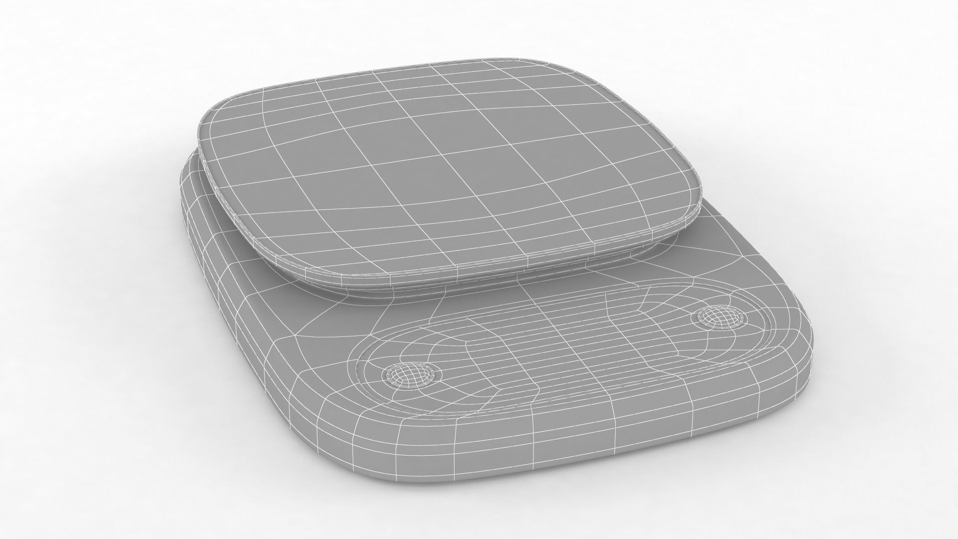 Kitchen Scale 3D model_7
