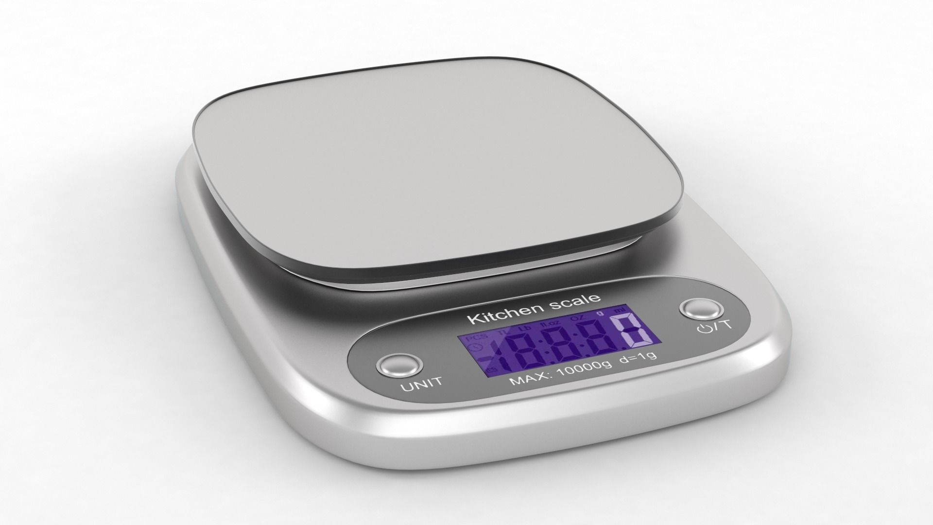 Kitchen Scale 3D model_2