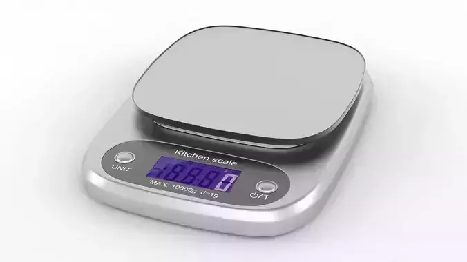 Kitchen Scale 3D model