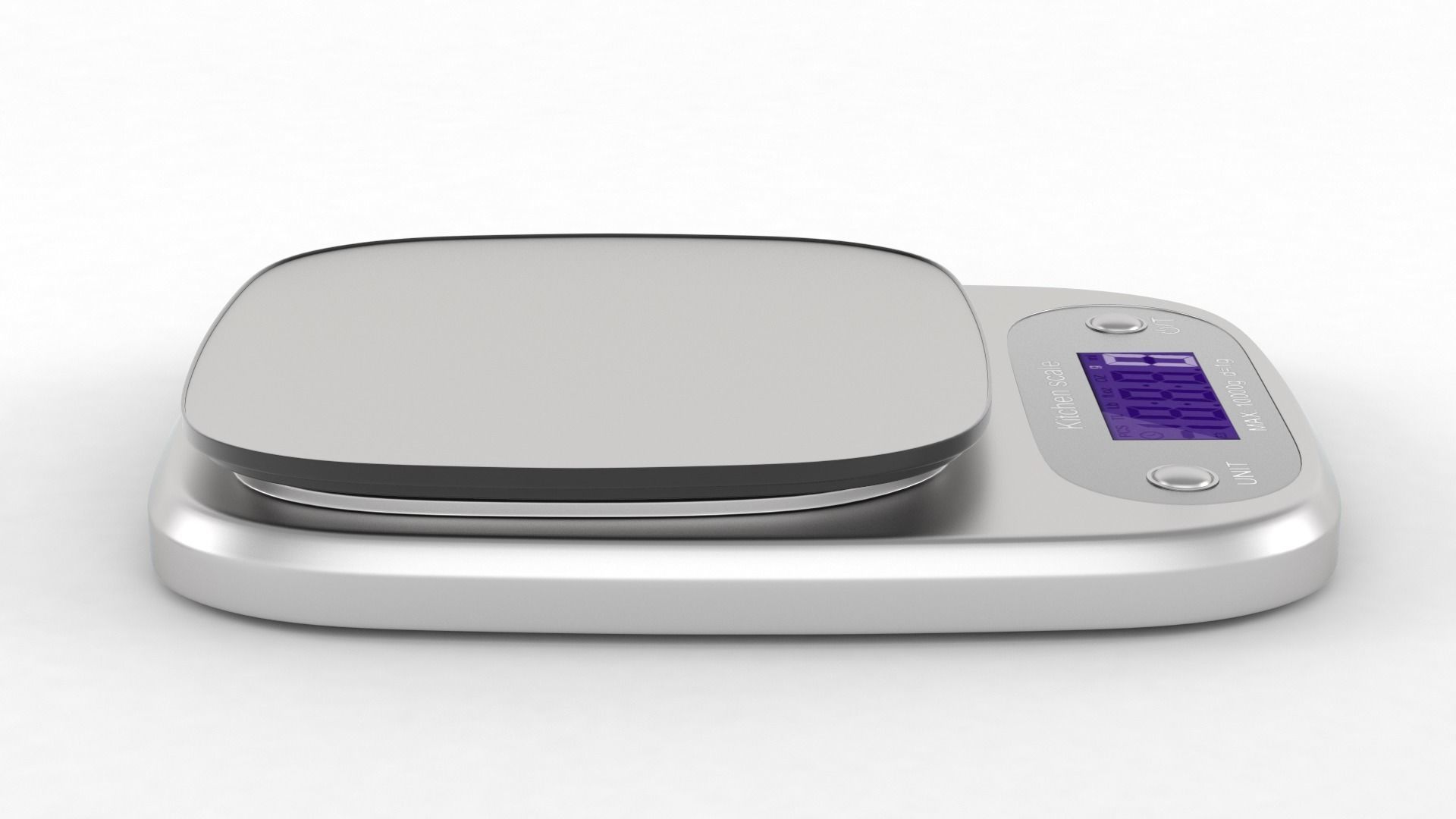 Kitchen Scale 3D model_1