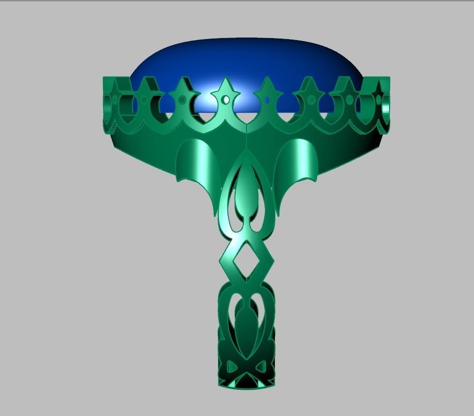 Diamond ring 0474 3D printable model13 3D print model_19