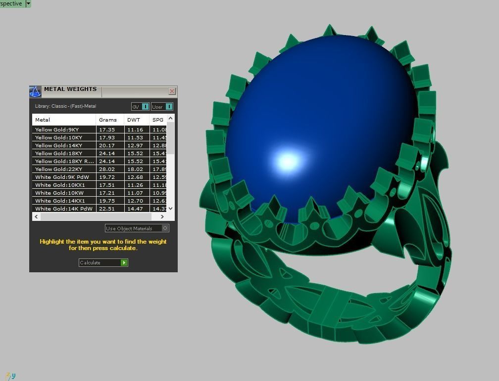 Diamond ring 0474 3D printable model13 3D print model_18