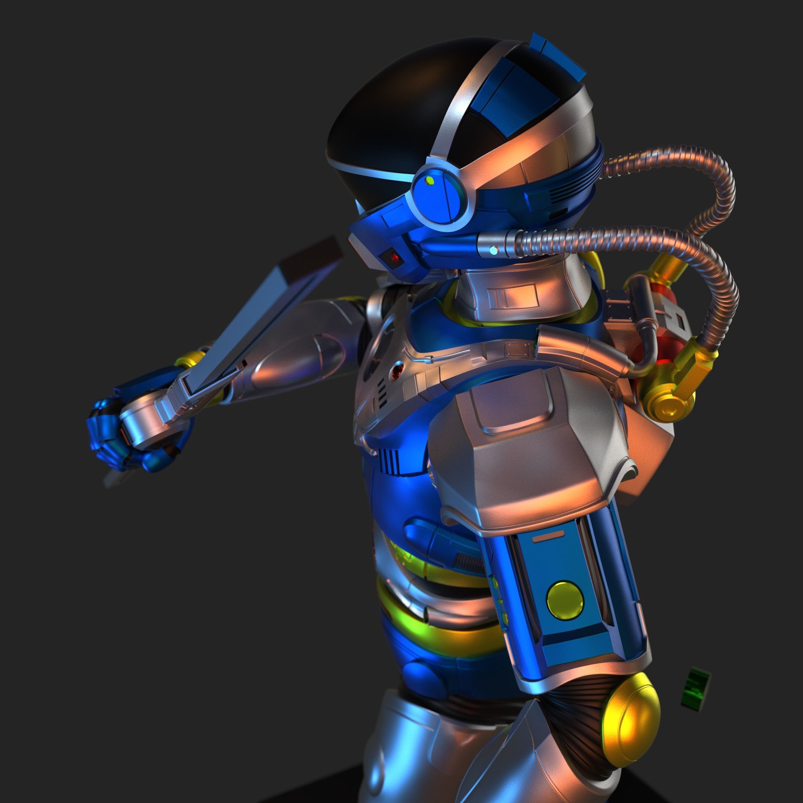 Solbraver - Solbrain 3D print model_1