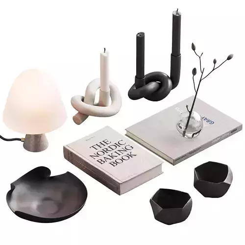 372 decorative set 040 japandi accessories kit 02
