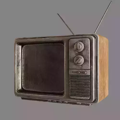 Vintage TV Model - Retro Television  Free 3D model Vintage TV Model - Retro Television  Free 3D model