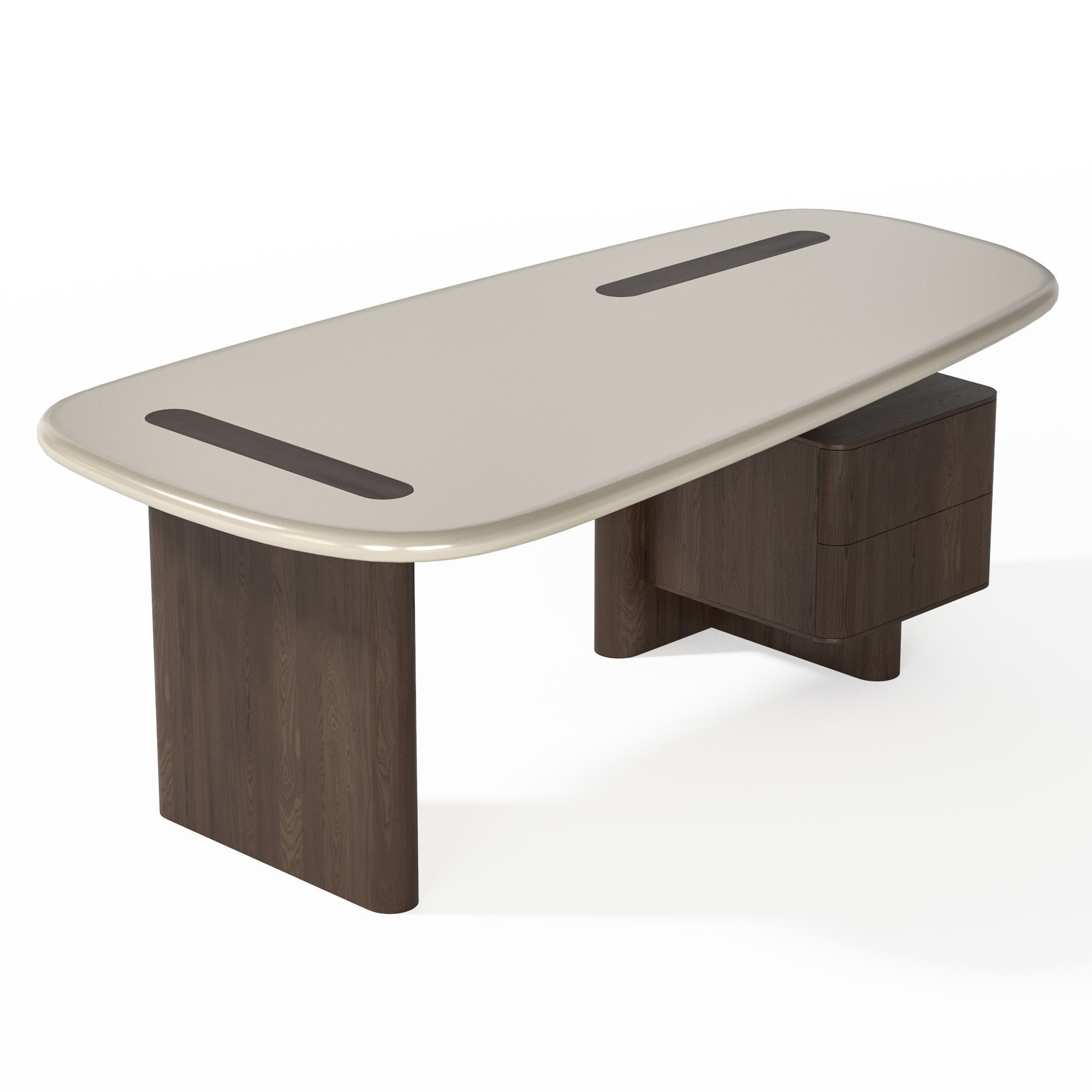 Carpanese Home Linea desk 3D model_5