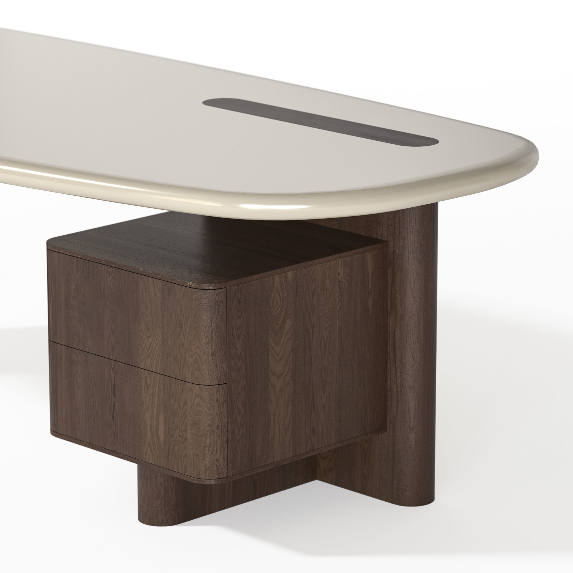 Carpanese Home Linea desk 3D model_4