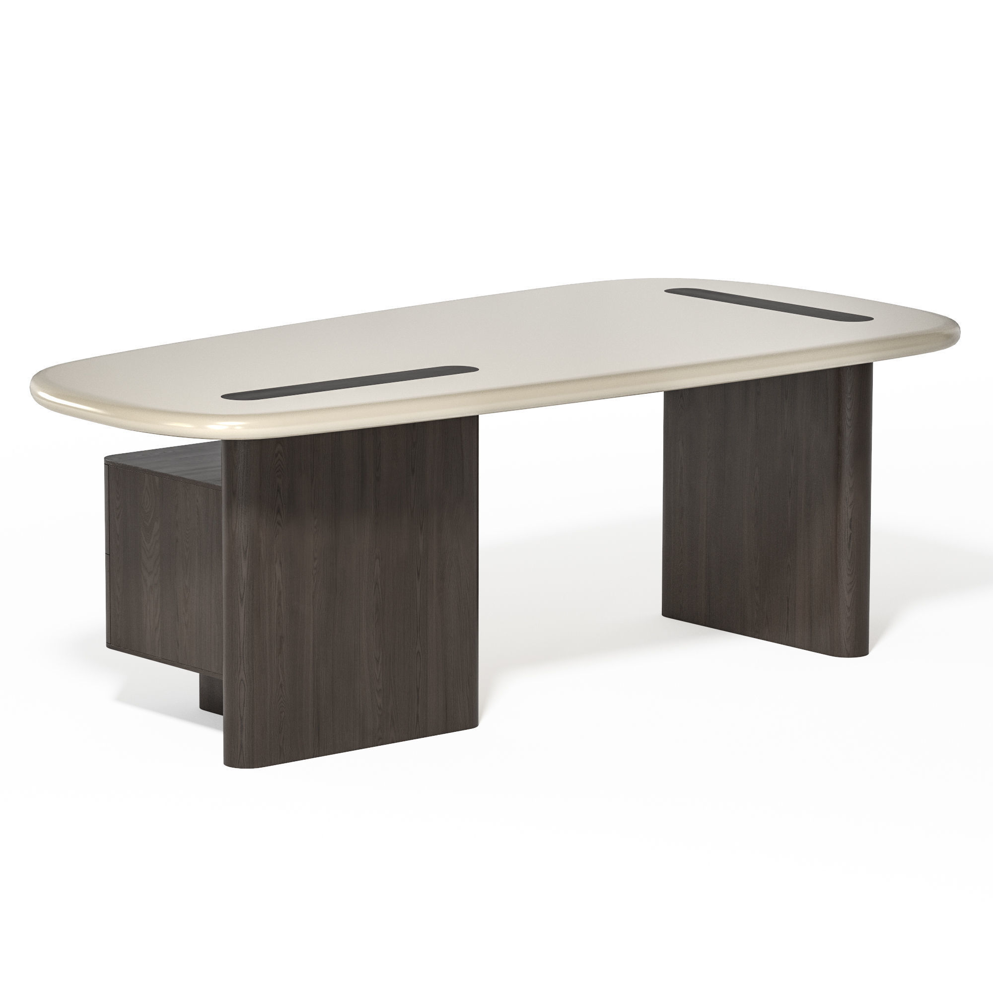 Carpanese Home Linea desk 3D model_2