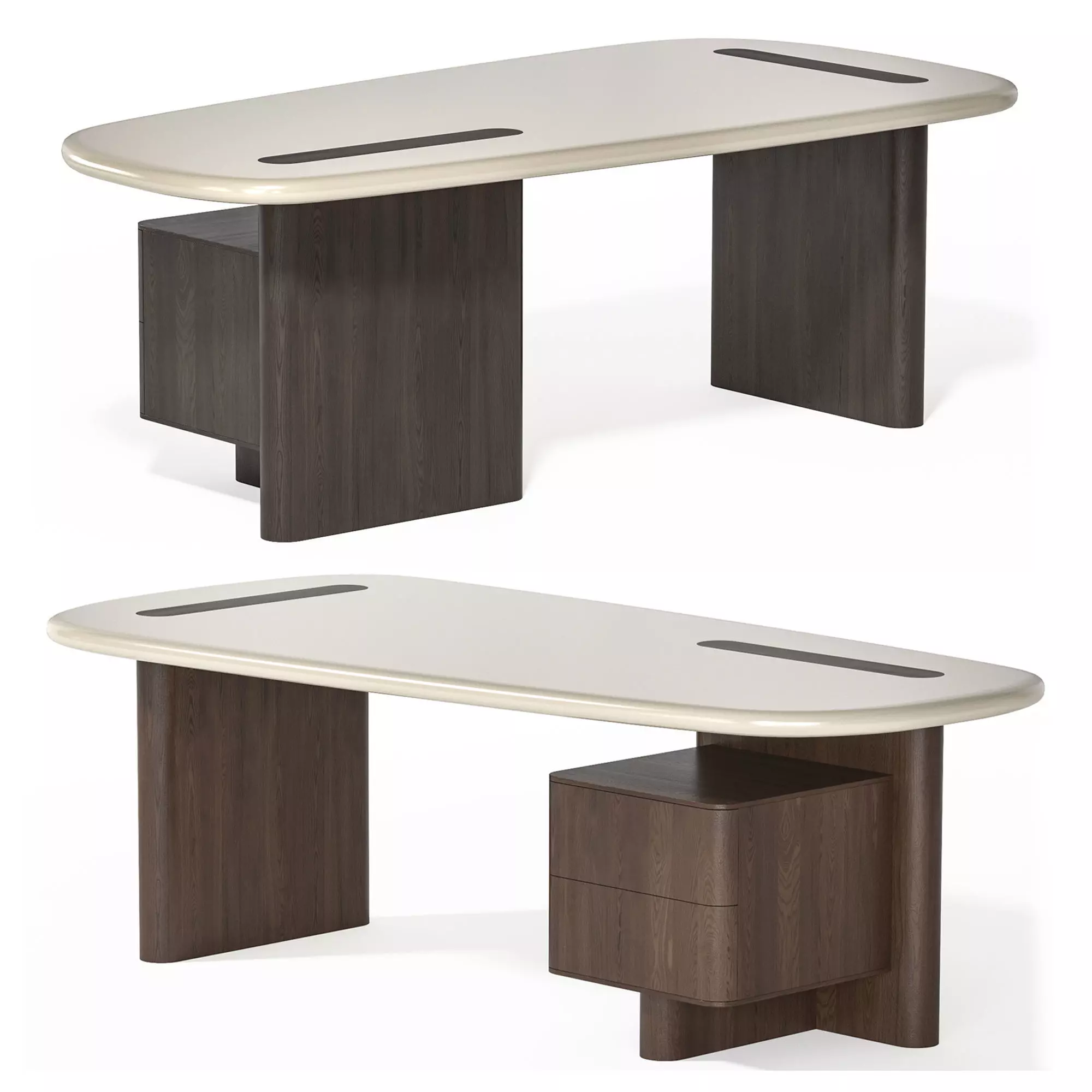 Carpanese Home Linea desk 3D model_0