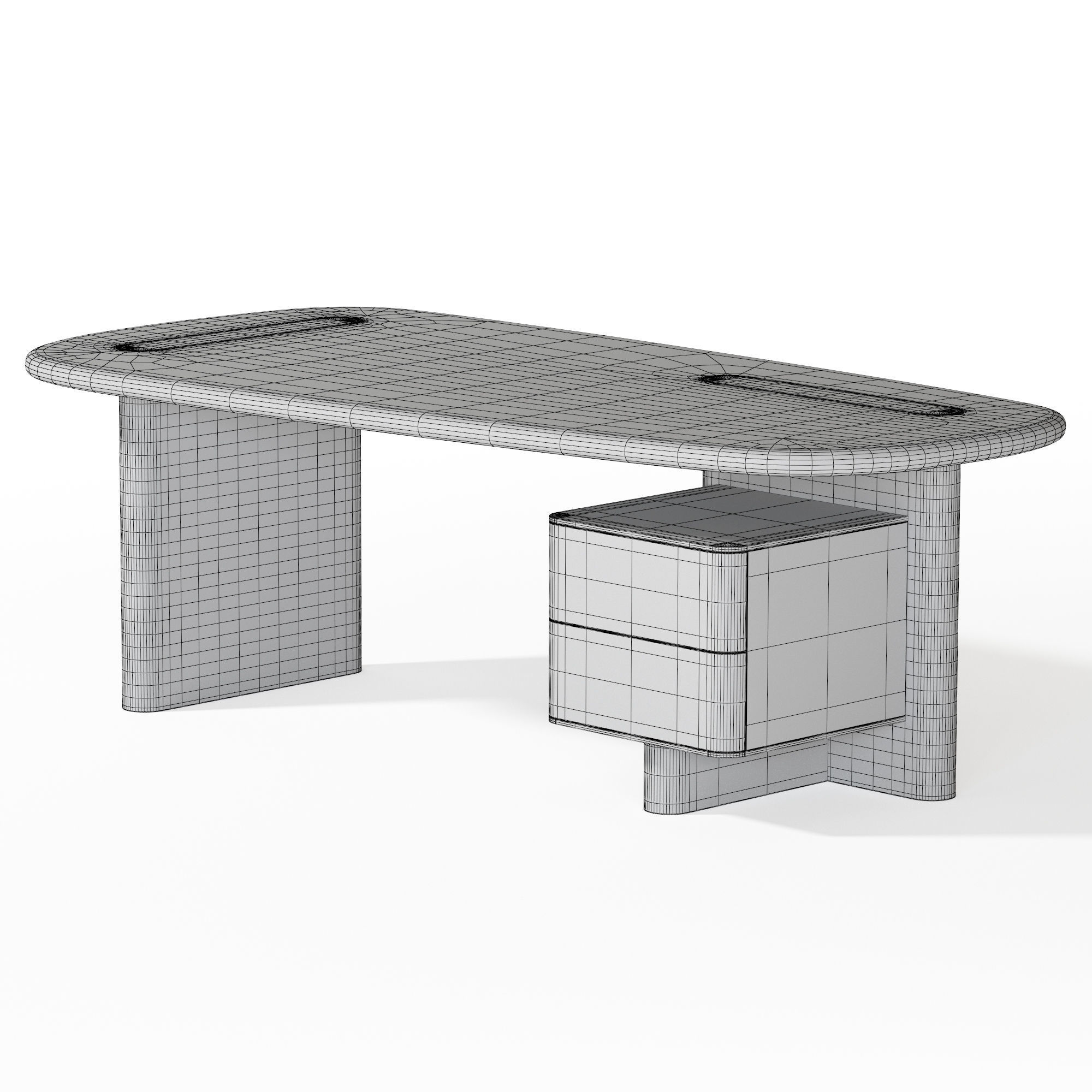 Carpanese Home Linea desk 3D model_6