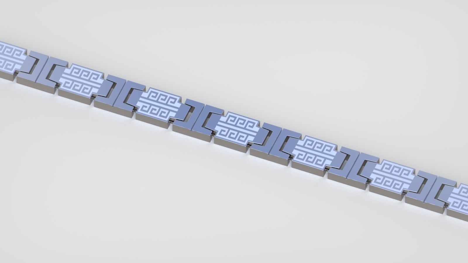 Bracelet model 3D printable model 0037 3D print model_5