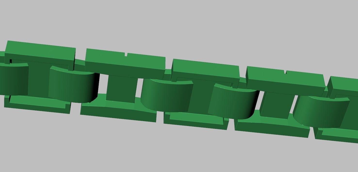 Bracelet model 3D printable model 0037 3D print model_7