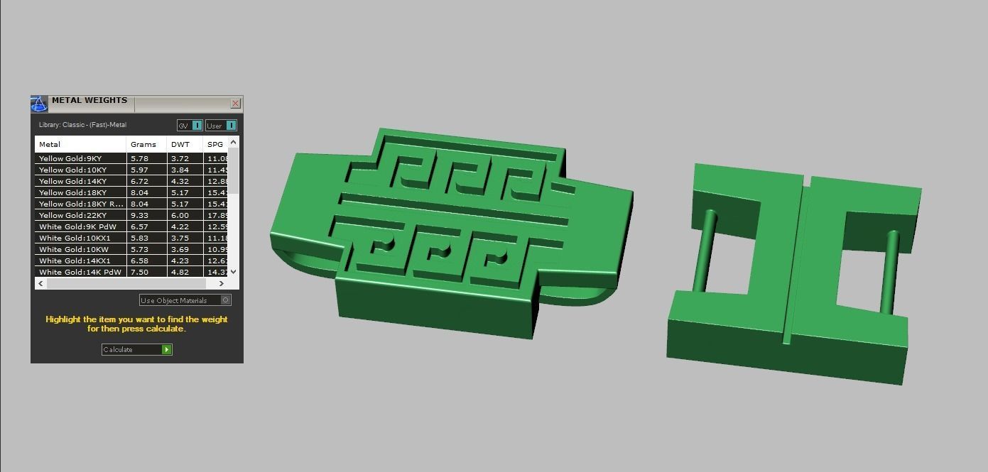 Bracelet model 3D printable model 0037 3D print model_12